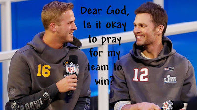 Dear God, Is it OK for Us to Pray for our Team to Win?