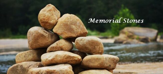 Memorial Stones for Remembering