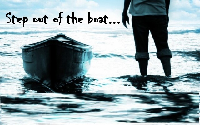 At Least He Got Out of the Boat!