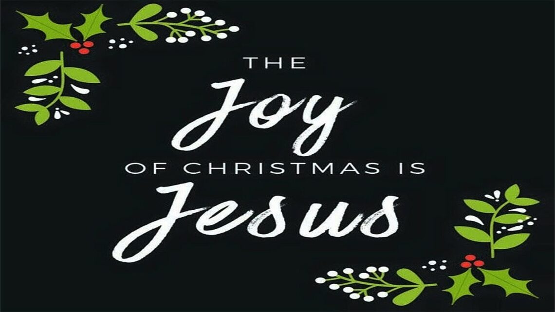 Letting Our Christmas Joy Be About the Joy-Giver