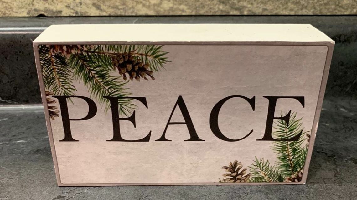 Peace in the Middle of the Usual Being Unusual