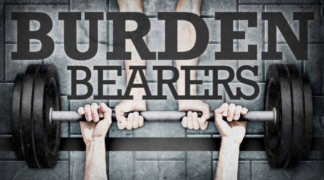 Let’s Be Pep-Talkers AND Burden-Bearers