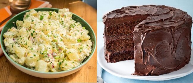 It’s Potato Salad and Chocolate Cake Time