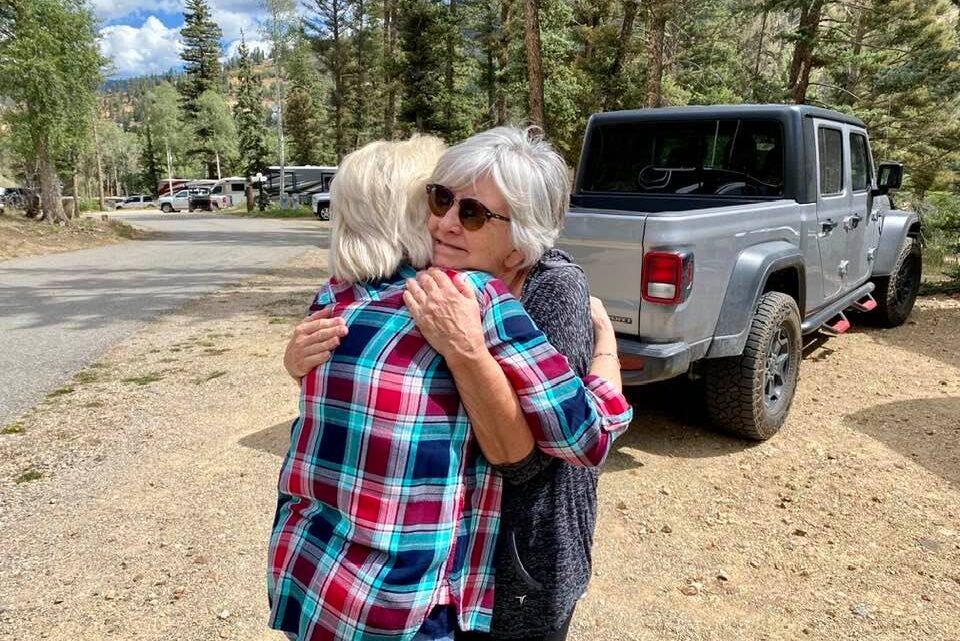 When You’re a Hugger and Encourager