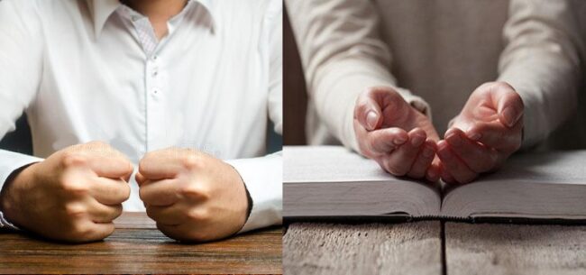 Clenched Fists or Open Hands?