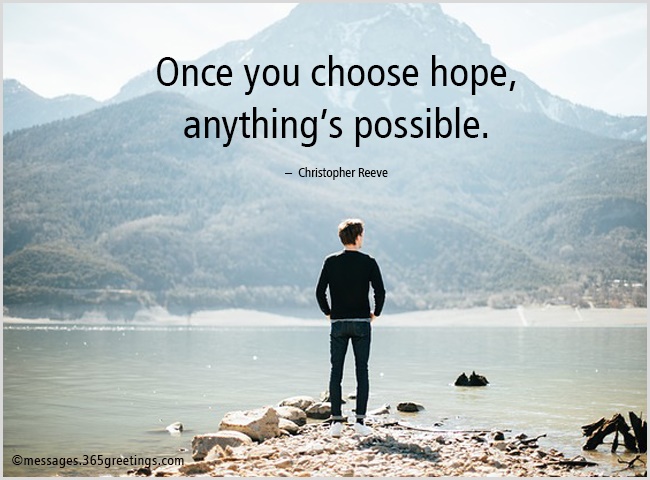 Time to Get Our Hope Up