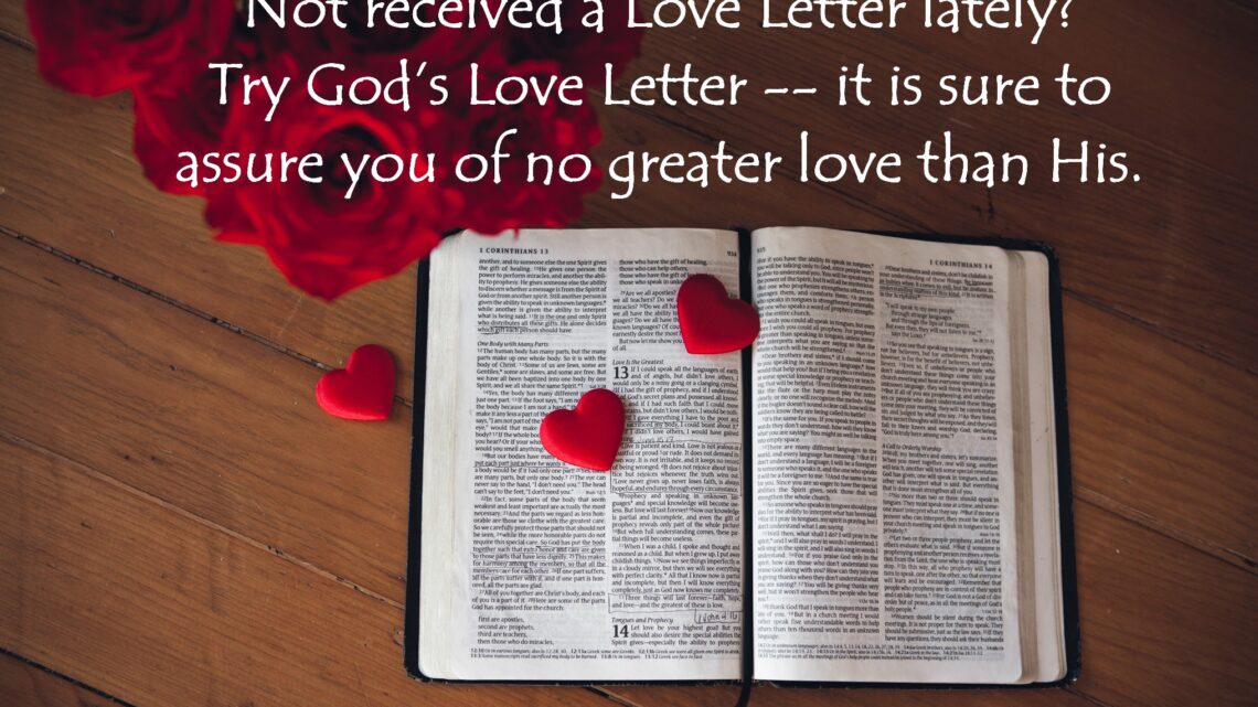 A Love Letter Unlike Any Other