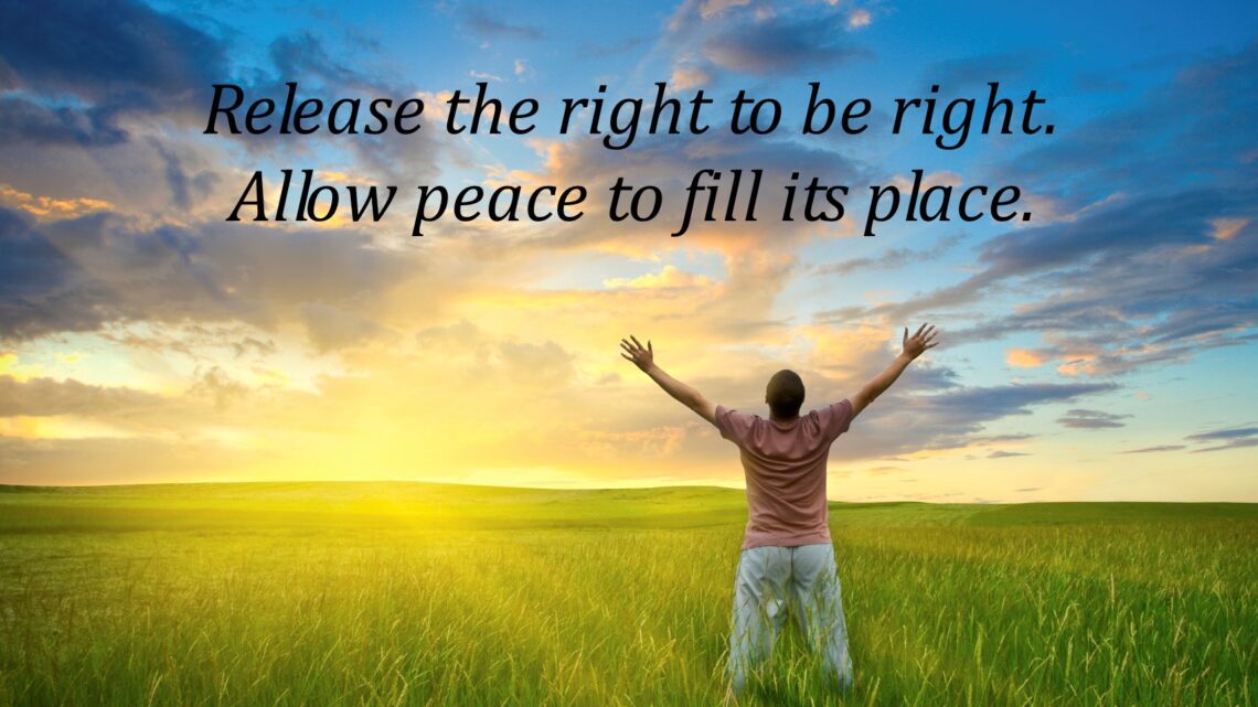 Being Right Isn’t Always Right