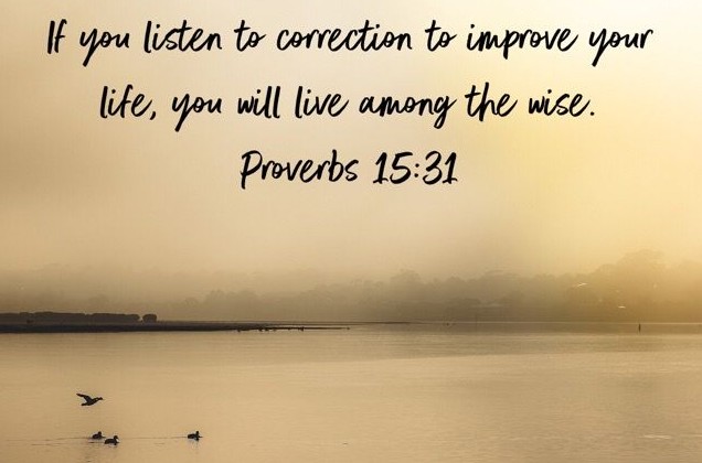 Responding to Correction with Grace