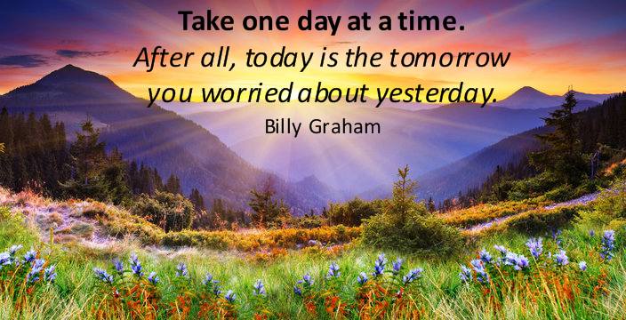 Taking One Day at a Time