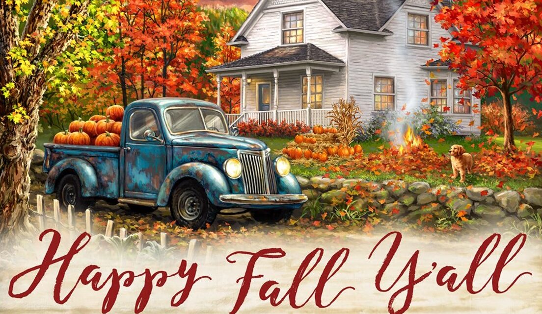 Welcome to Fall, Ya’ll