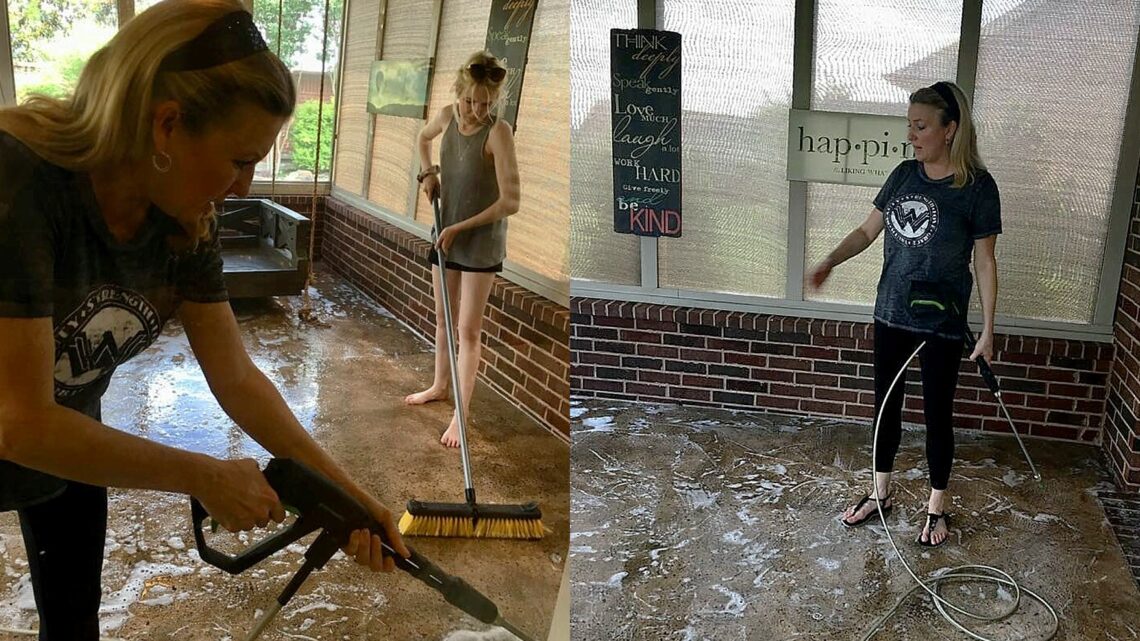 Power-Washer Services Offered Here