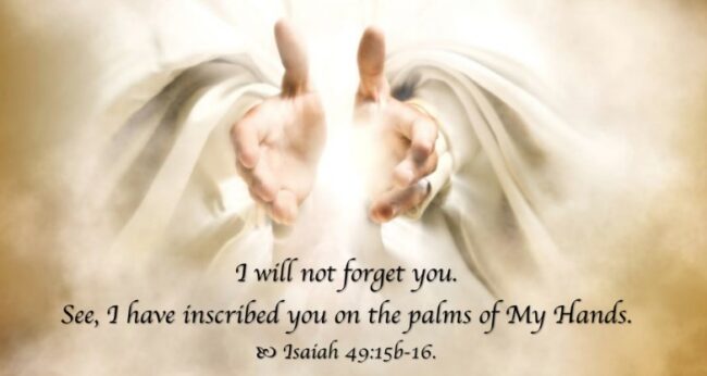 God Inscribes Our Name