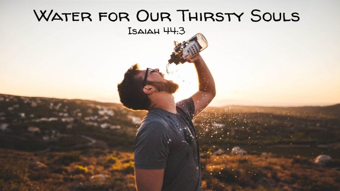 Water for our Thirsty Souls