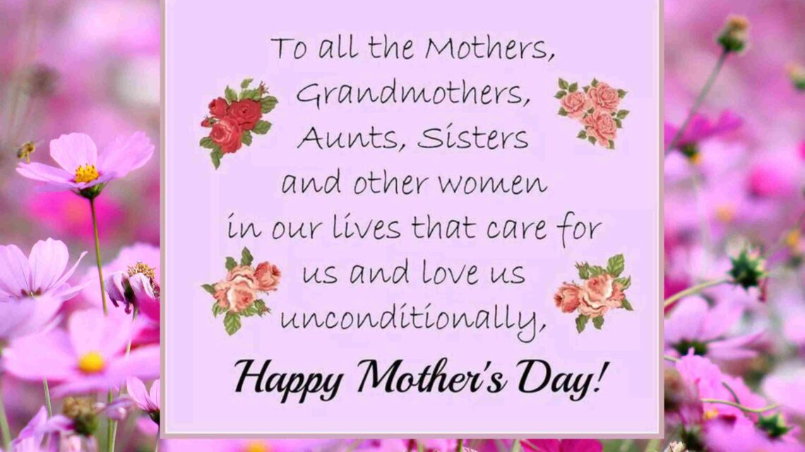Happy Mother’s Day to the Sisterhood!