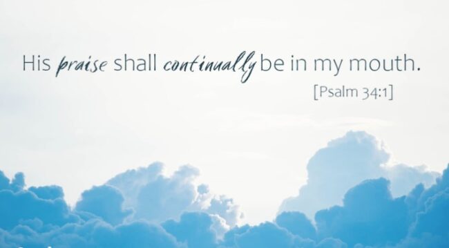 Praising has its Benefits
