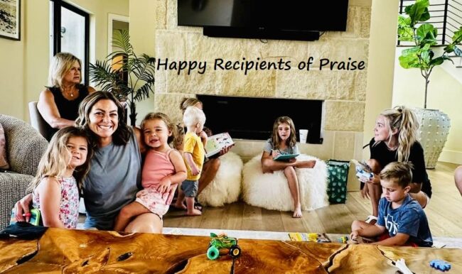 Being Specific with our Praises