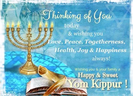 Happy Yom Kippur!