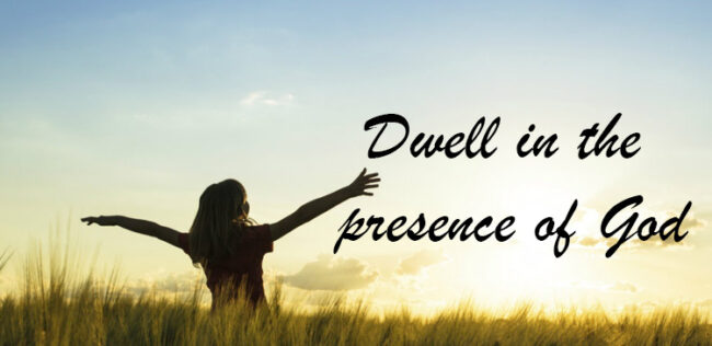 Thank God for His Presence