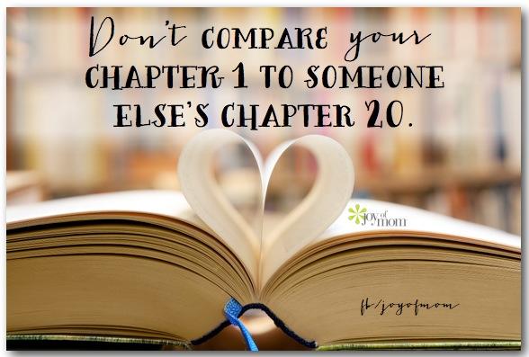 Let’s Stop Comparing