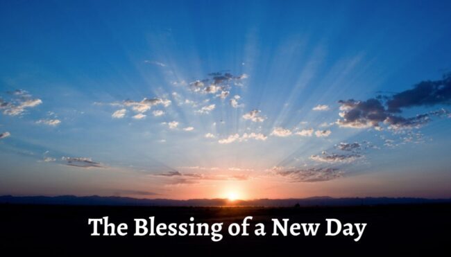 A New Morning — A New Hope
