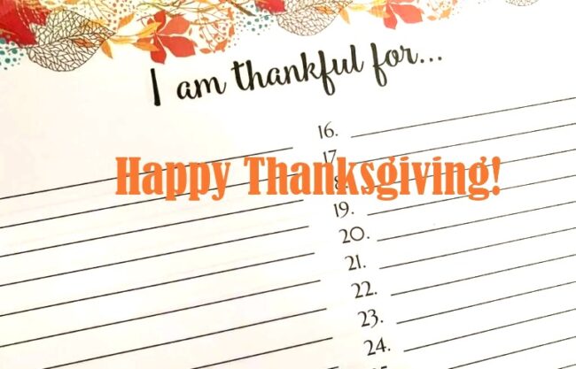 I am so Thankful