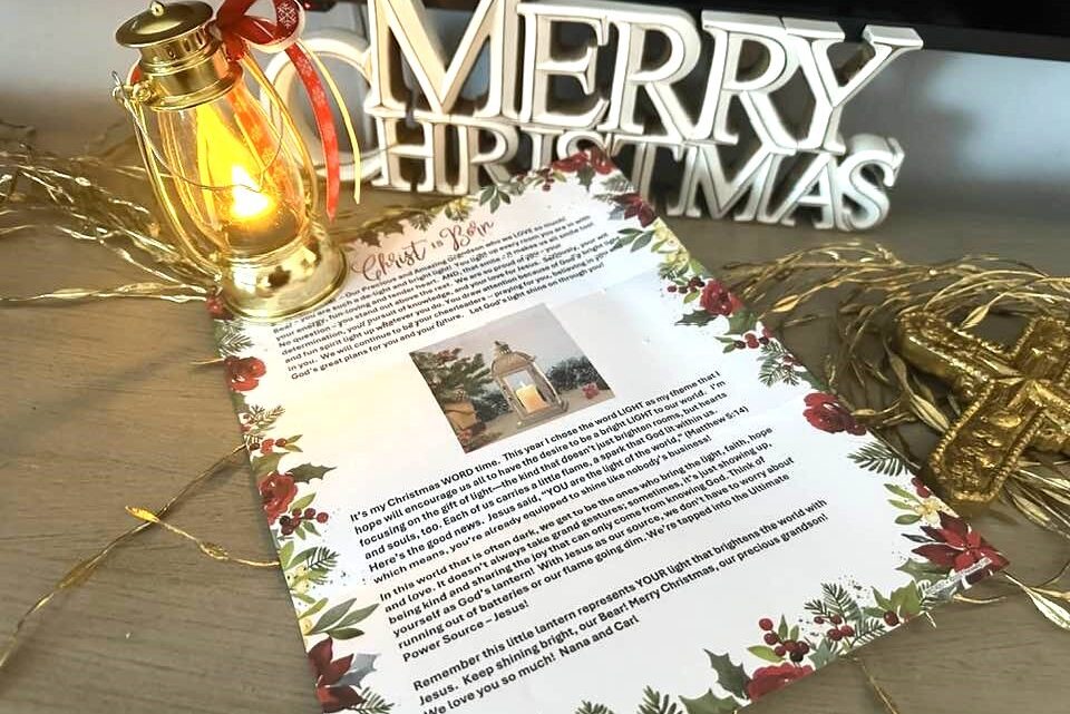  LIGHT — It’s My Christmas Word Time!