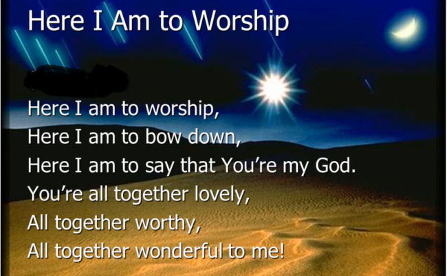 Worship = Blessings