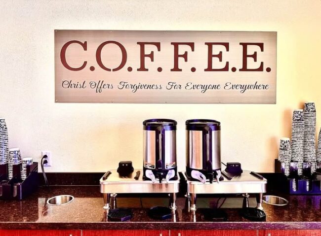 Forgiveness at the Coffee Bar
