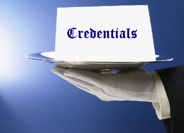 Got Credentials? You Bet You Do.