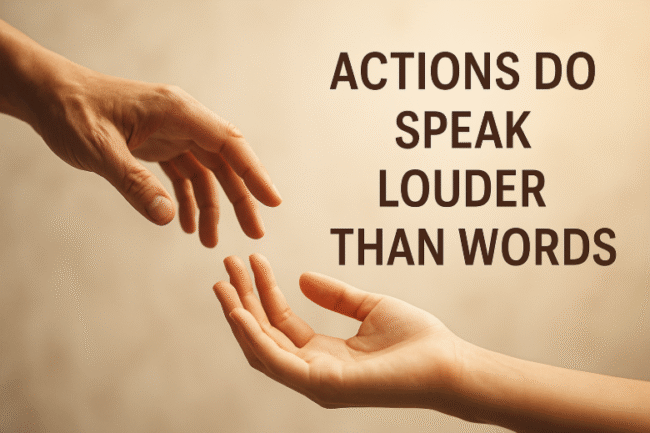 Show Me the Truth — Don’t Just Speak It