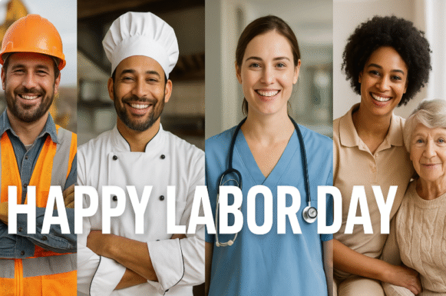  Happy September AND Happy Labor Day!