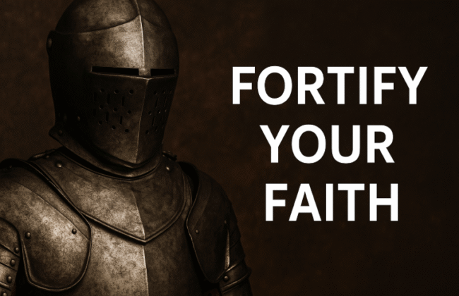 Let’s Fortify Our Faith