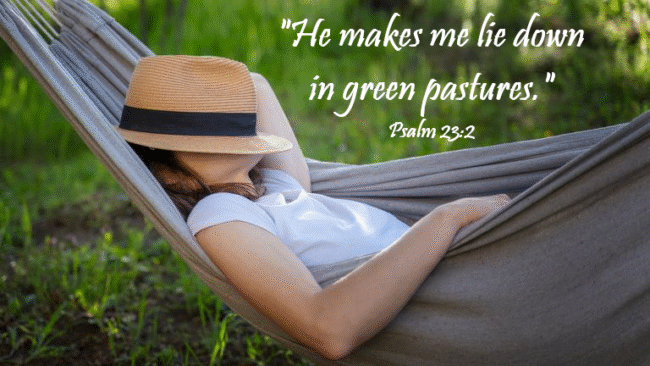 Take a Nap – God’s Got You