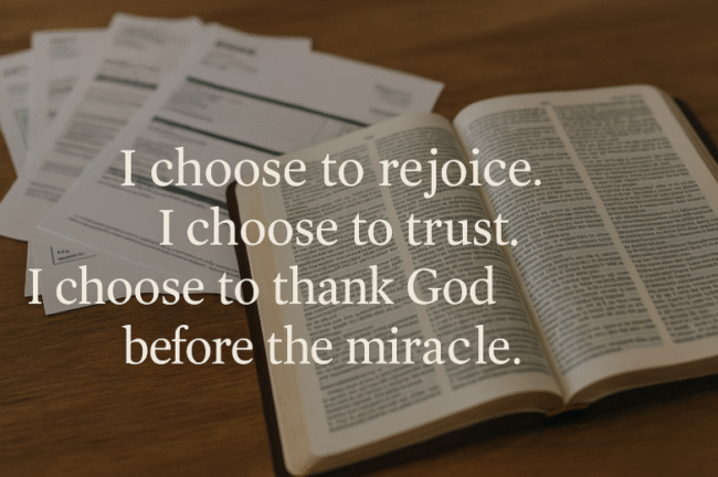 I Choose To….