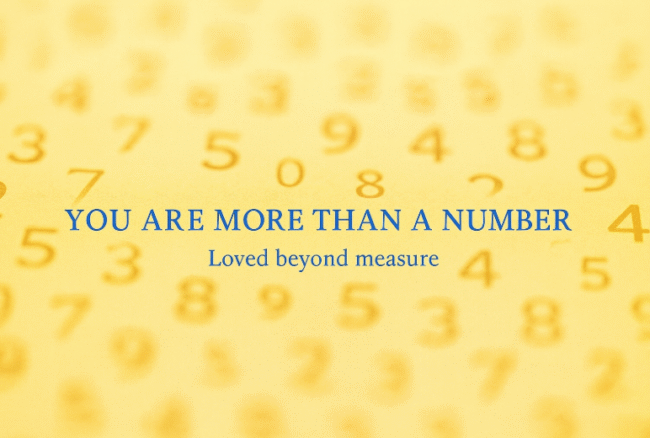Numbers Don’t Define Us