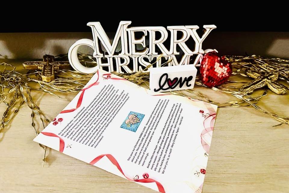 My Christmas Letters and LOVE That Never Let’s Go