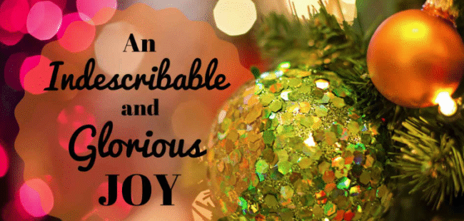 When Joy Sneaks In
