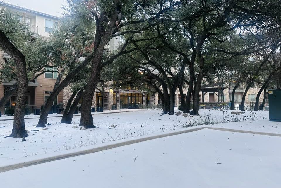 A Holy Pause on Icy Roads