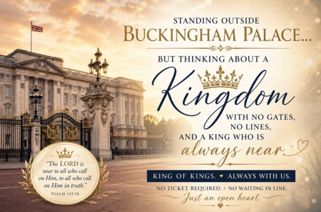 A Palace, A King, and a Higher Calling