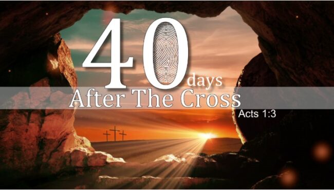 Forty More Days – He’s Not Done Yet