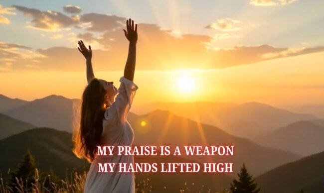 Praise is our Defense AND Offense