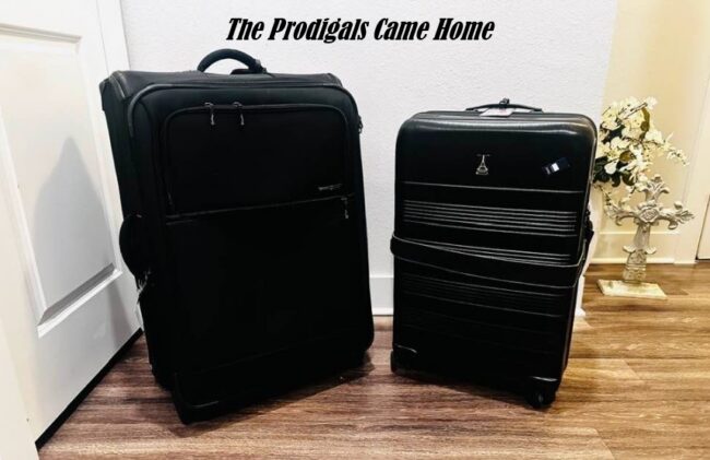 At Last — the Prodigals Came Home